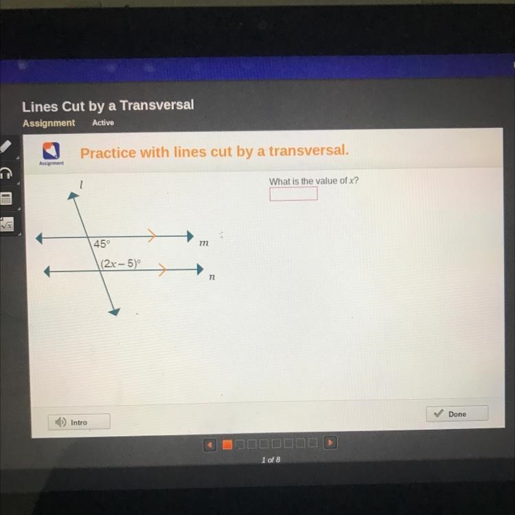 What is the value of x?-example-1