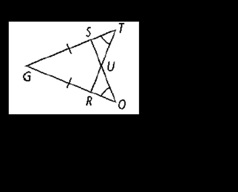 Highlight and name a pair of overlapping congruent triangles in each diagram. State-example-4