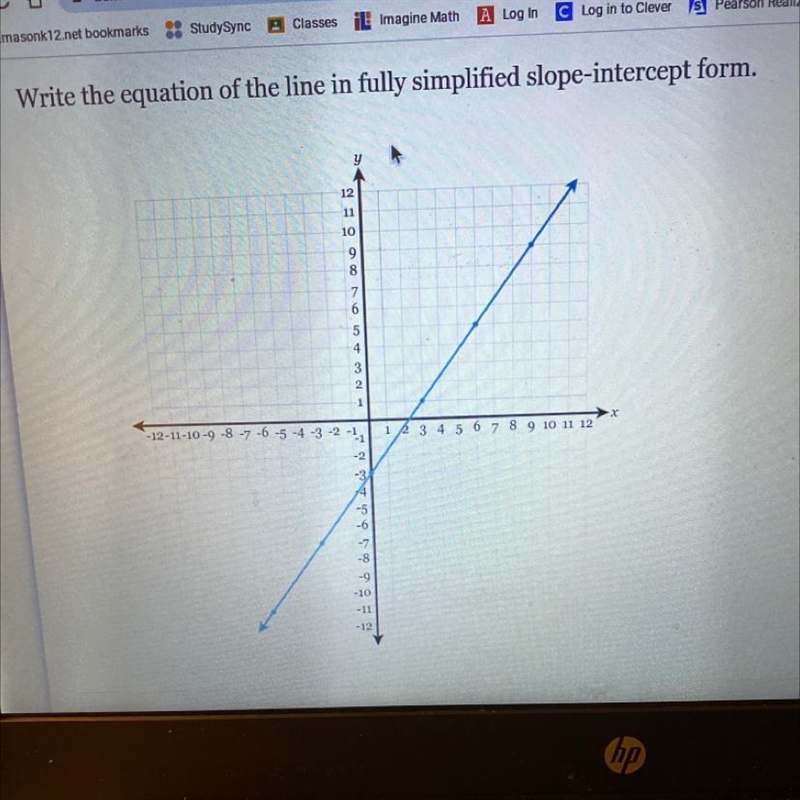 Solve using simplified slope intercept form-example-1