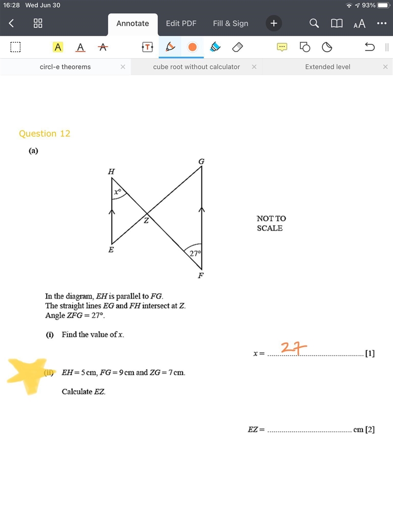 Check out attachment:) I don't understand how do you find out the length ?? pls help-example-1