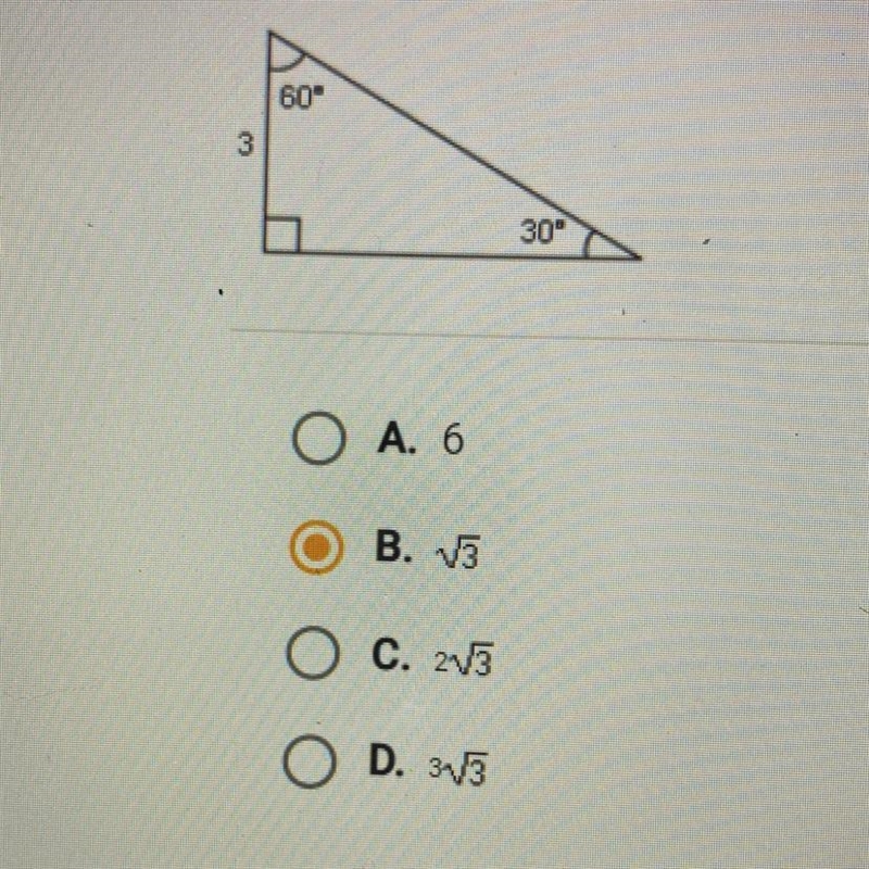 Can someone please help me out ~ASAP~? In the triangle below, what is the length of-example-1