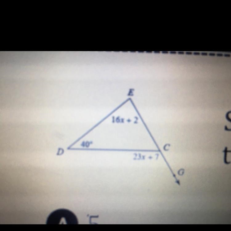 What is the answer for x?-example-1