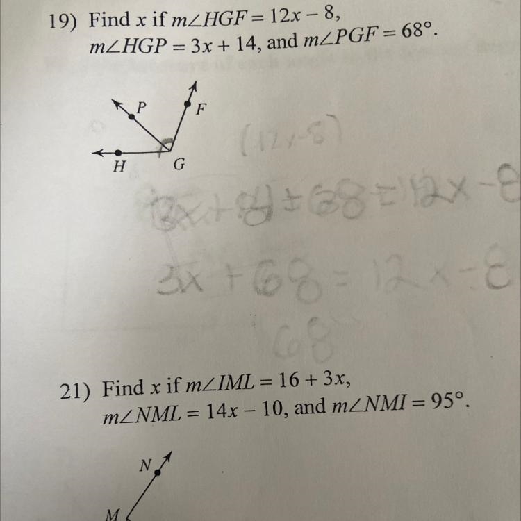 I need help with number 19-example-1