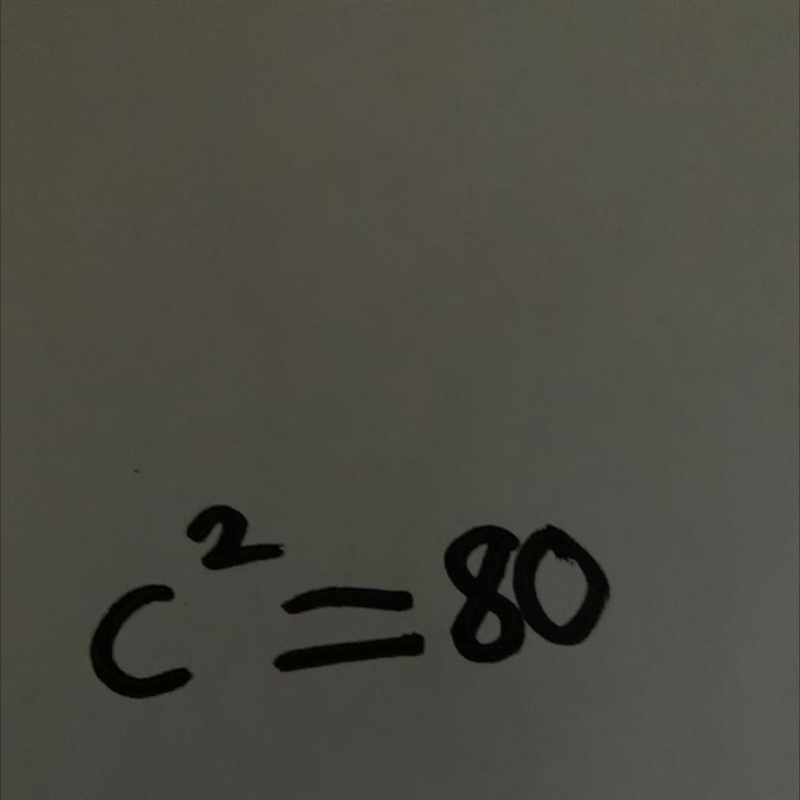 I need to make c square into c but how do I divide 80 by the square?-example-1