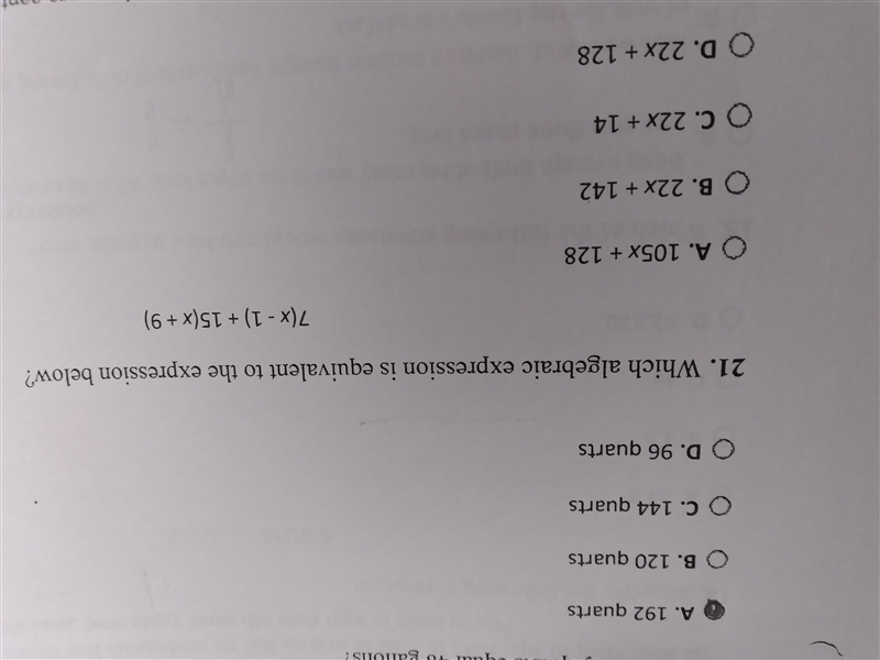 Which algebraic expression is equivalent to the expression below ?-example-1