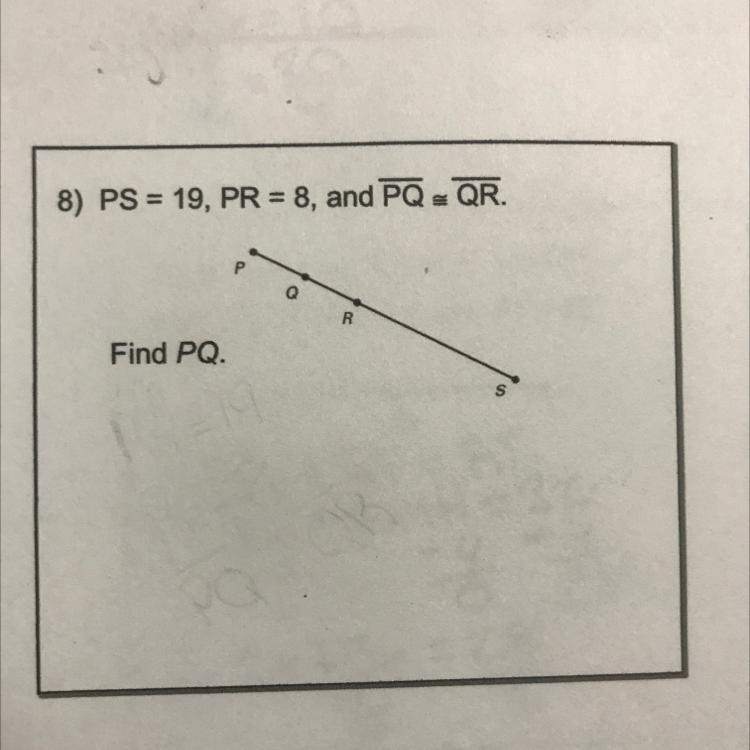 Segment addition postulate Find PQ-example-1