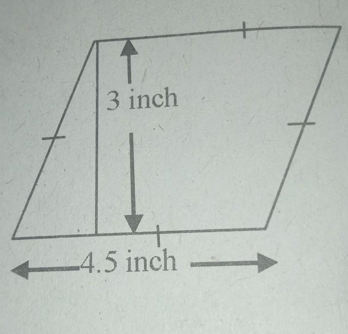 Find the area and perimeter of the given plain figure​-example-1