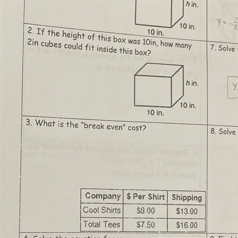 Please help me solve problem 2 and 3-example-1