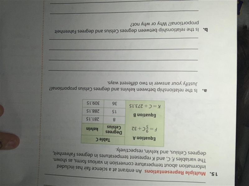 15 points! Answer question 15, a and b-example-1