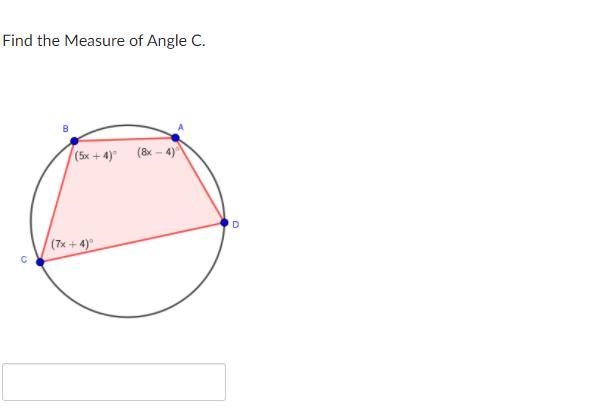 Find the measure of Angle C. thanks!!-example-1