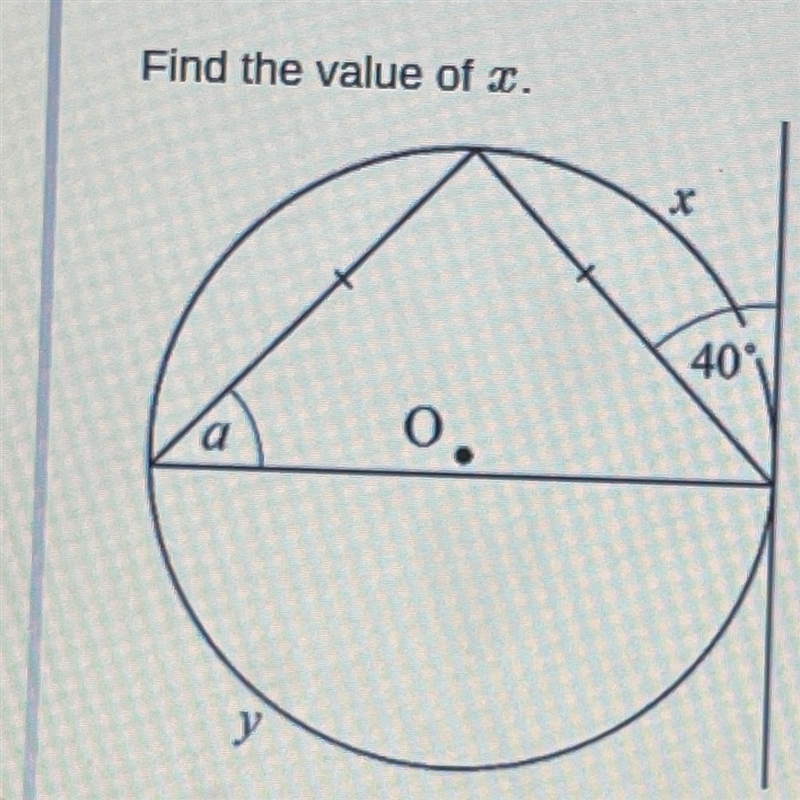 Find the value of x. PLEASE HELP ASAP!!!!!!-example-1