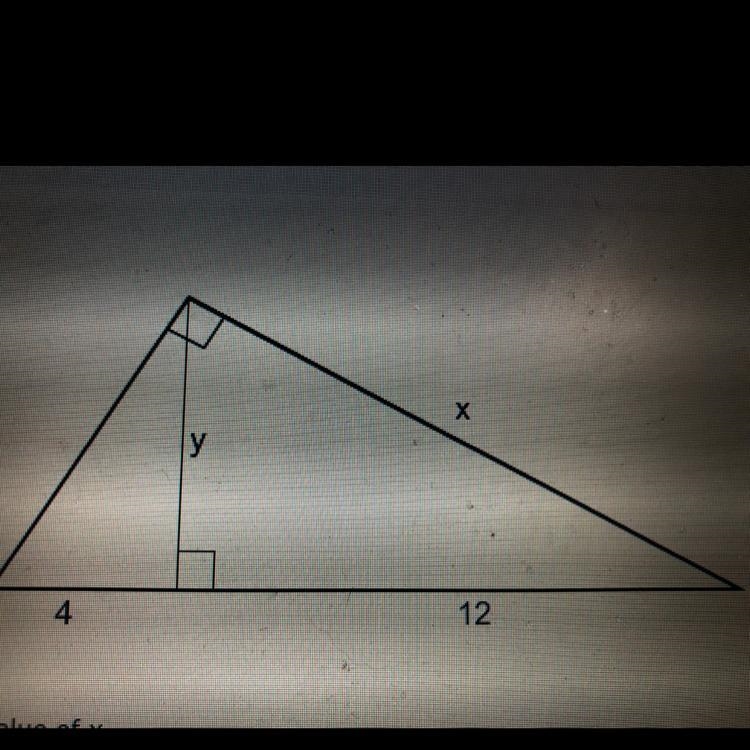 PLEASE I NEED HELP!! Find the value of x-example-1