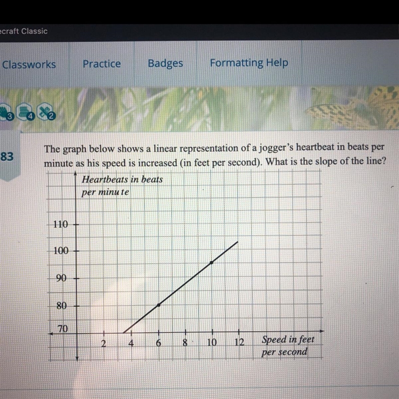 Plz help find the slope-example-1