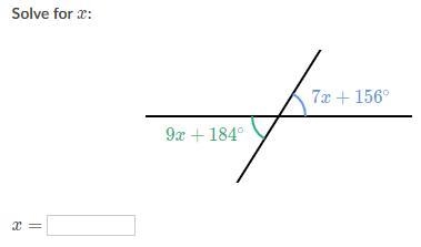 Please solve for x!!!!-example-1