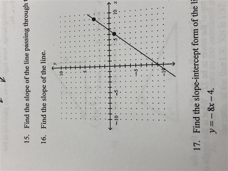 What is the slope of the line for this question?-example-1