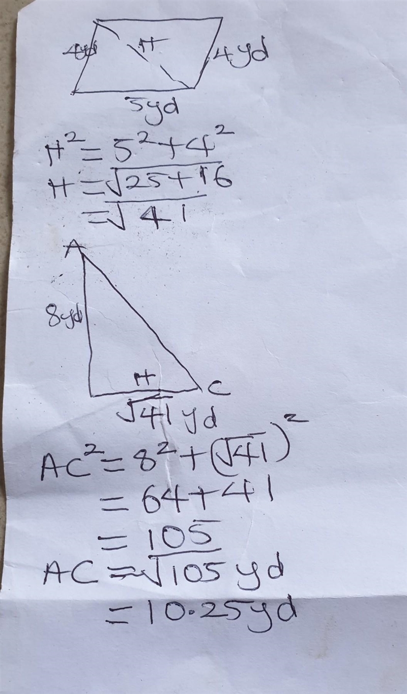 Find the length of ac.-example-1