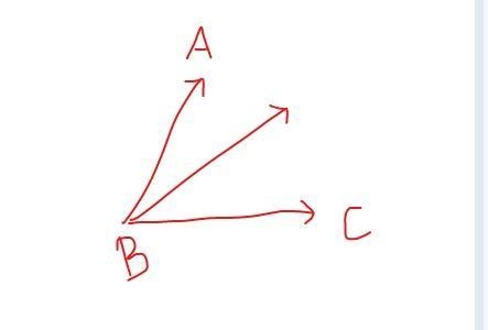 How can you determine m∠ABD and m∠DBC if you know m∠ABC and you know m∠ABD=½m∠ABC-example-1