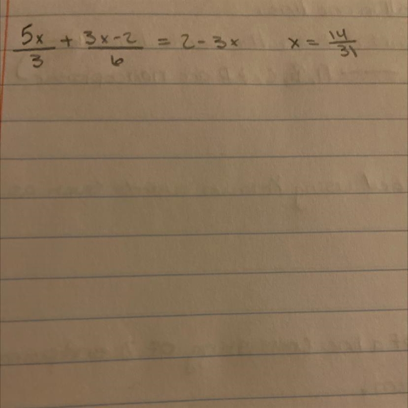 I NEED SLEEEPPPP!! help me out please ;U; solve for x ( please so work so I can figure-example-1