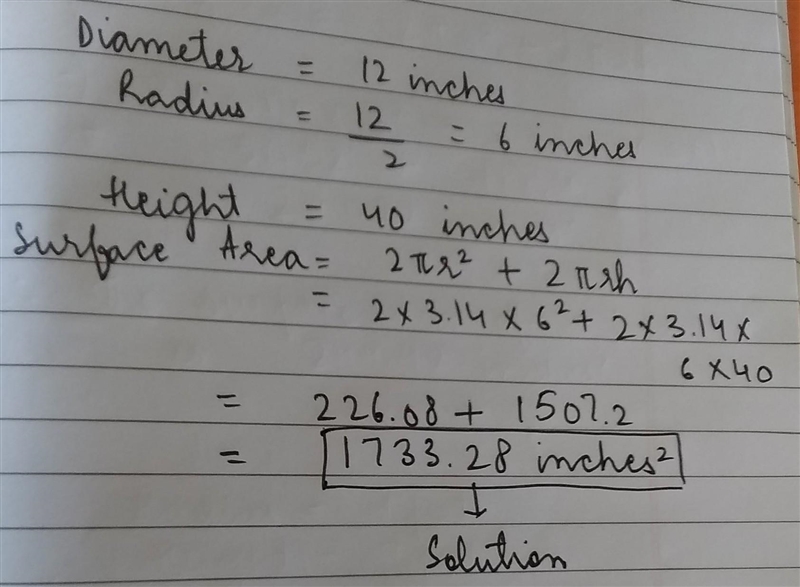 Find the surface area. _____ square inches​-example-1