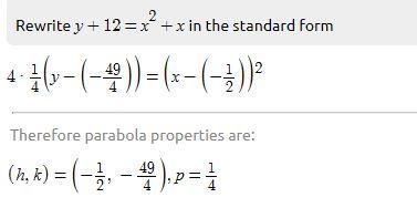 PLEASE HELP: What are the solutions to the system of equations? {−x+y=4, y+12=x^2+x-example-2