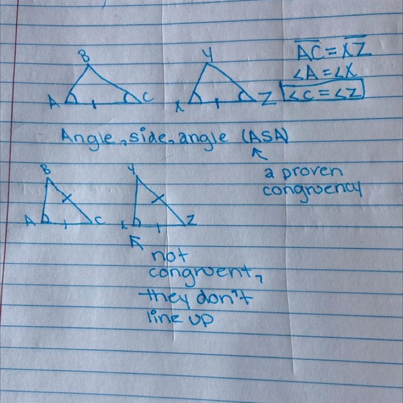 Anyone knows how to do "Using Congruence Postulates," I need help with an-example-1