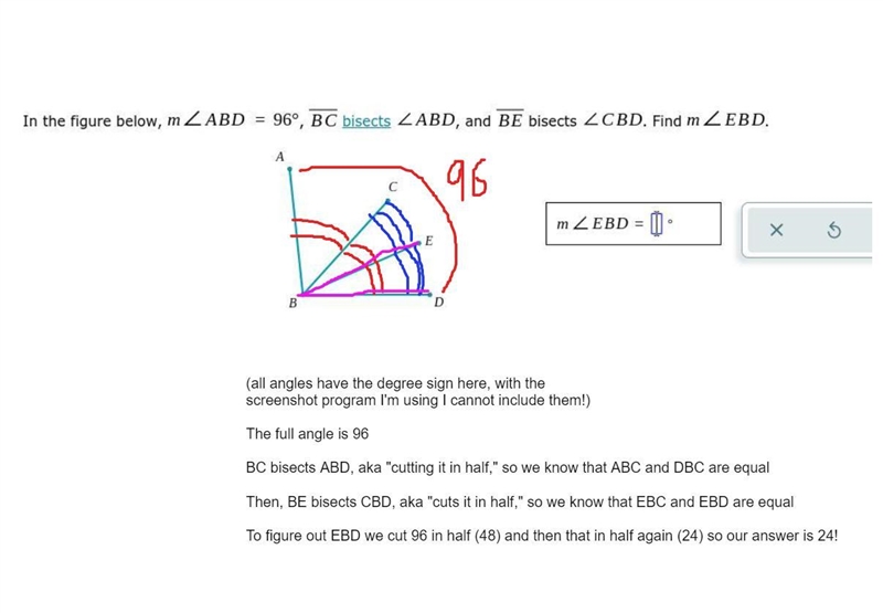 Find the measure of the angle.-example-1