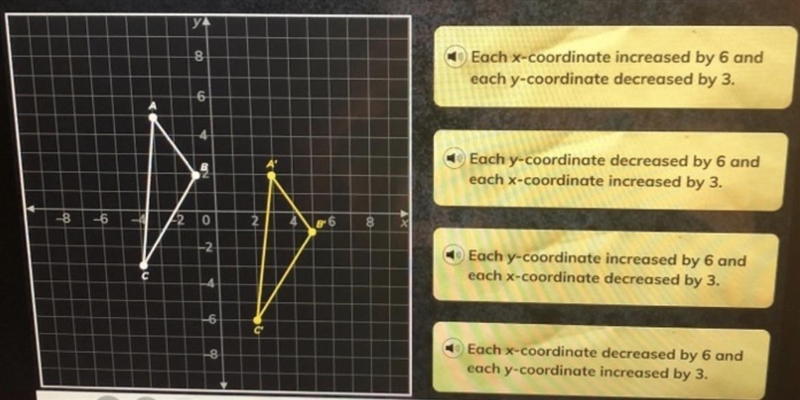 Describe the effects of translating abc abc-example-1