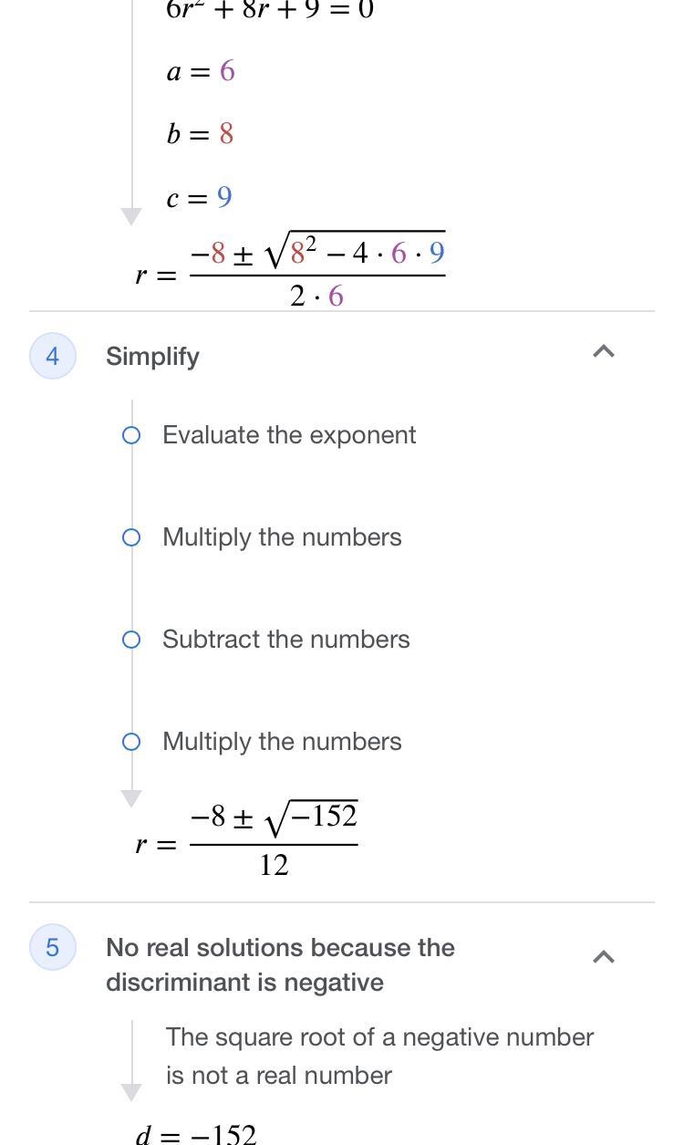 6r^2+8r+5=-4 what is the answer PLZ HELP!!!!-example-1