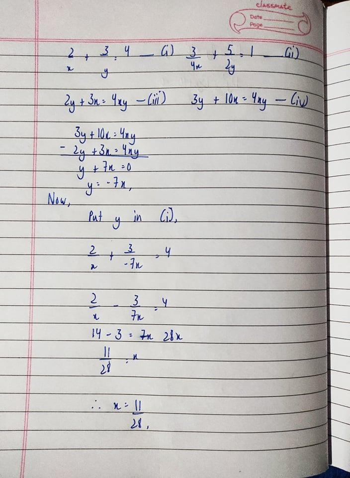 Please solve with substitution or elimination-example-1