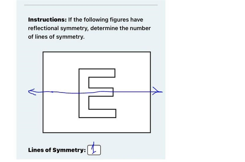 What are the lines of symmetry-example-1