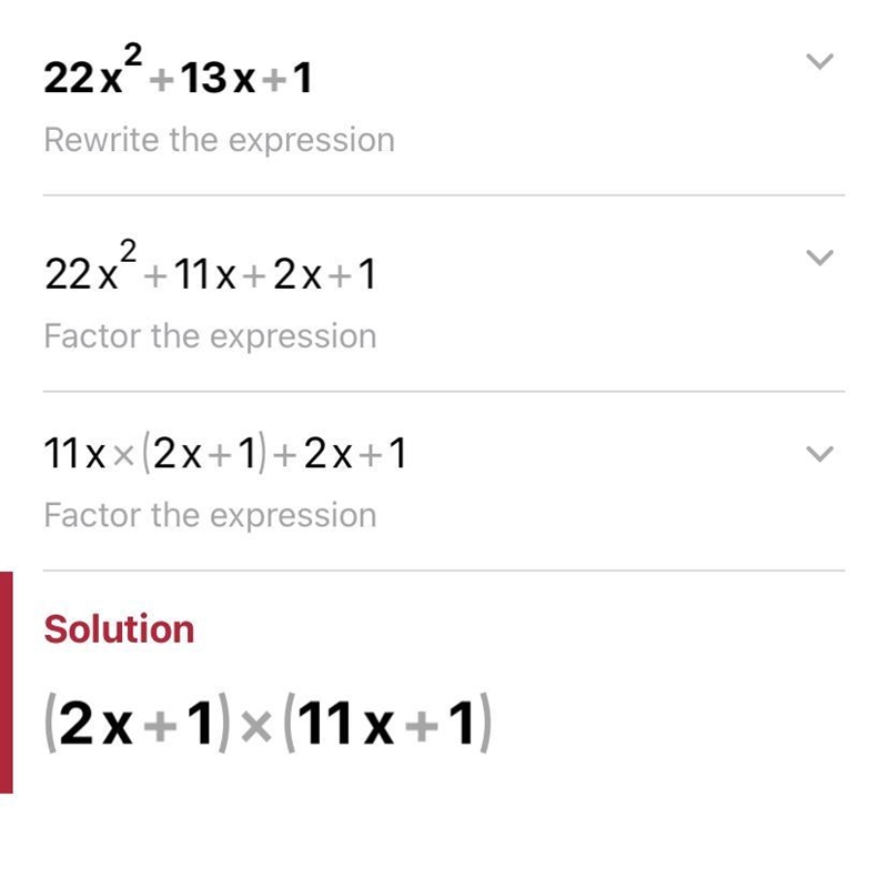 Help guys pls 22x²+13x+1​-example-1