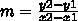 What is the equation to find the slope m=-example-1