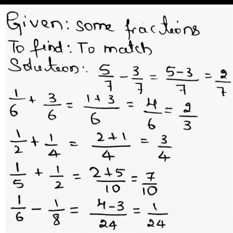 H.E.L.P 100 POINTS!!! Match the addition and subtraction problems to their solutions-example-1