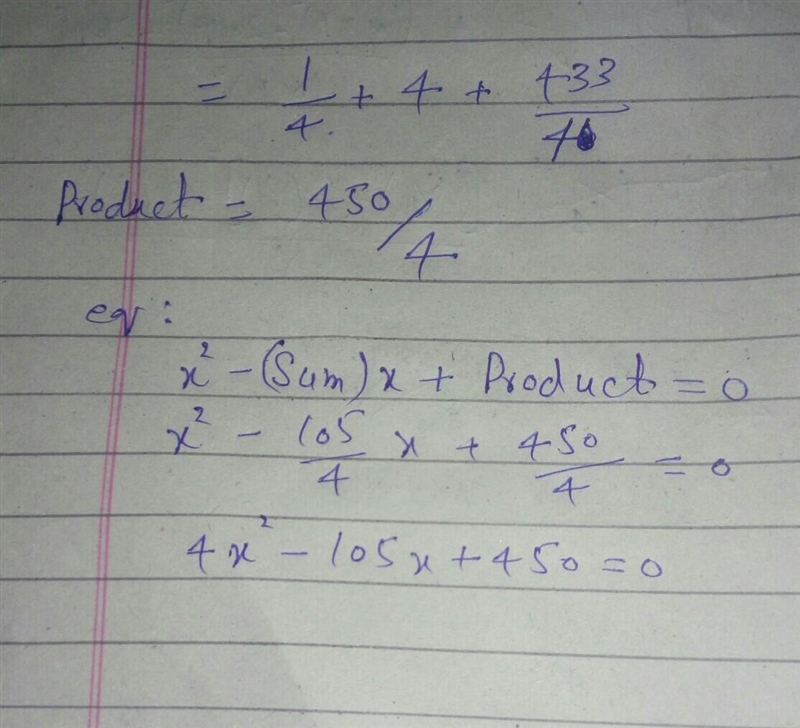 Equation 2x²-5x+1 has roots alpha and beta. Form quadratic equation with roots (alpha-example-3