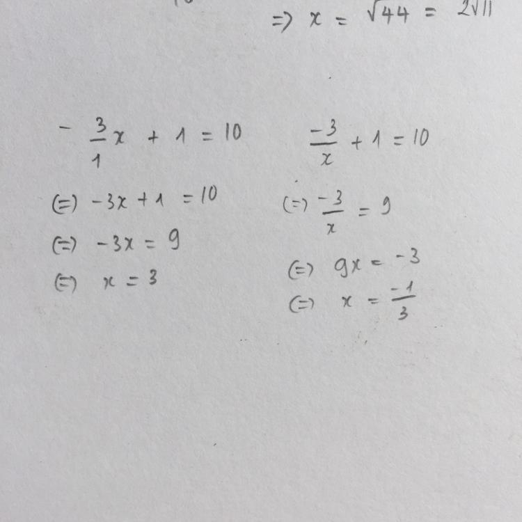 -3/1x+1=10 Somebody answer please-example-1