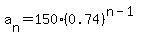 2. You drop a ball from a height of 1.5 meters. Each curved path has 74% of the height-example-4