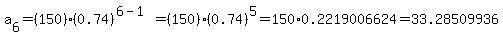 2. You drop a ball from a height of 1.5 meters. Each curved path has 74% of the height-example-5