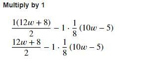 1/2(12w+8)-1/8(10w-5) This confuses me very much pls help-example-2