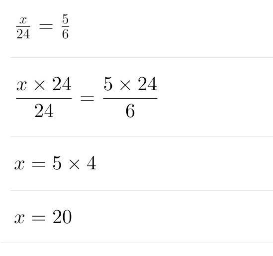 Solve the proportion below.-example-1