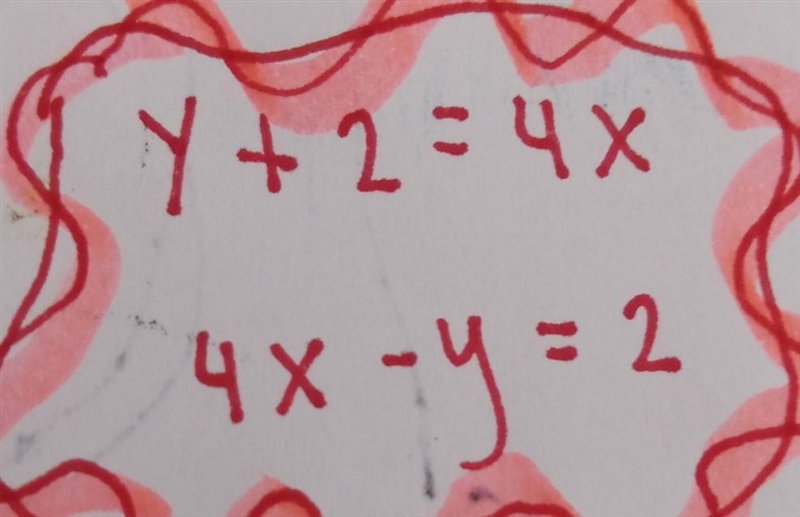 Solve the system of equations using substitution? Y=3x+1 Y+2=4x-example-2