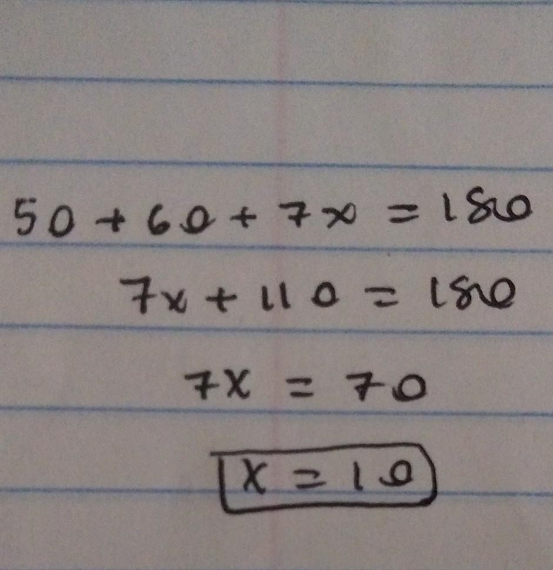 Solve for x. A) -9 C) -5 B) -11 D) 10-example-1