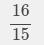 Find the product in simple form 1/5 X 5 1/3 =-example-1