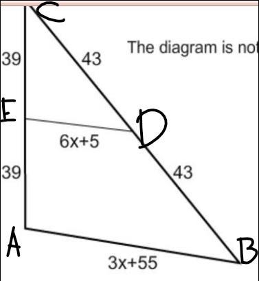 PLEASE HELP!!! Find the length of the midsegment to the nearest tenth.-example-1