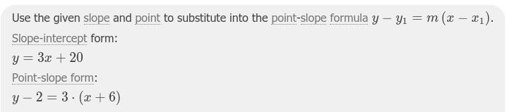 Write an equation in point-slope form of the line that passes through the given point-example-1