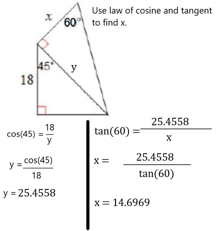 Find the missing lengths.-example-1