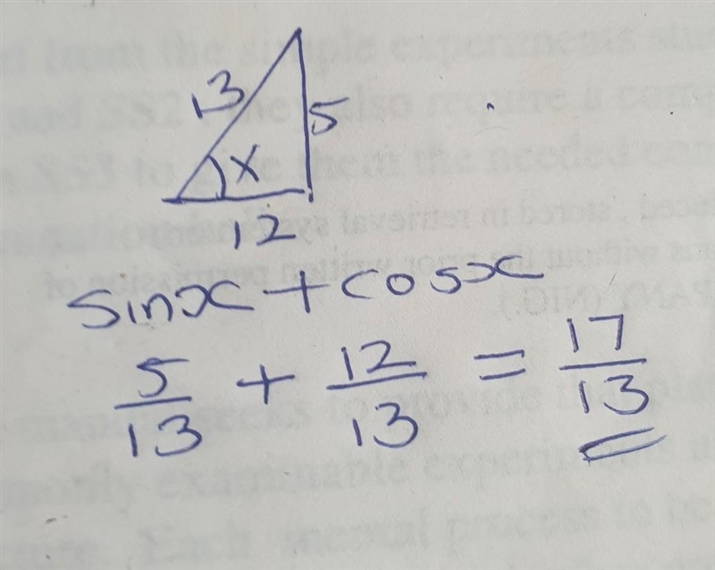 Given that tan x=5/12, what is the value of sin x + cos x?​-example-1