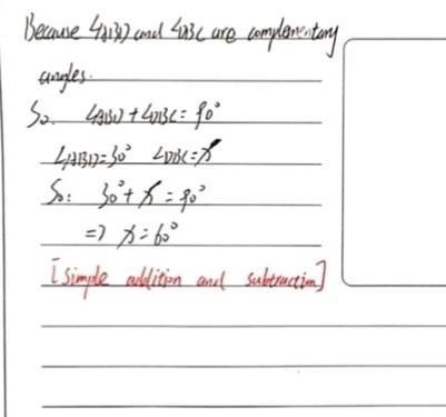 AN X = = [?] 30° X B C angles are not drawn to scale-example-1