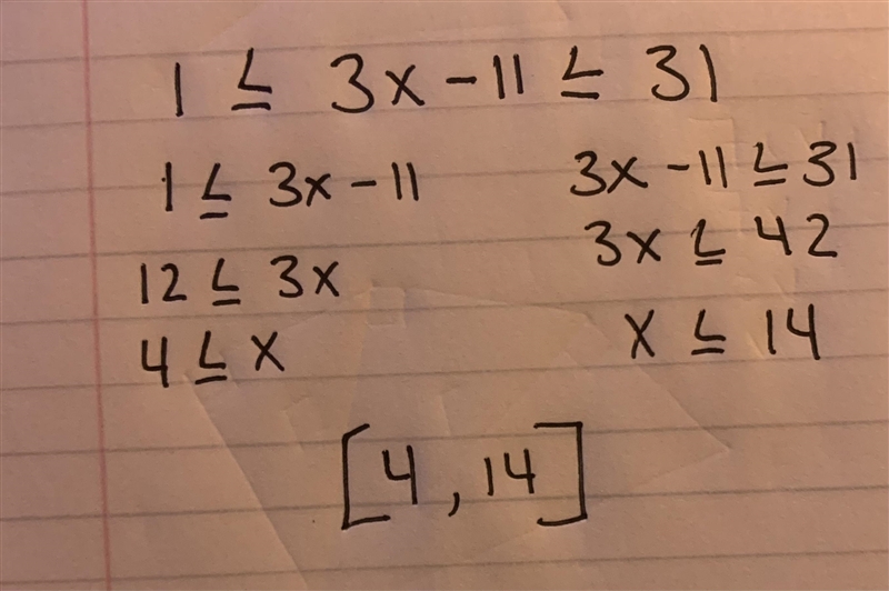 Doris is thinking of a number n, and she wants her sister to guess the number. Her-example-1