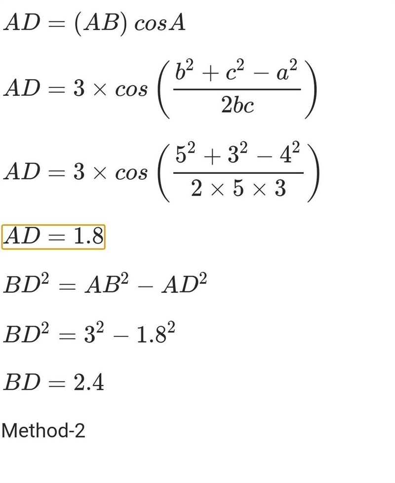 PLS HELP 20 points Triangle ABC is a right triangle with right angle B and altitude-example-1