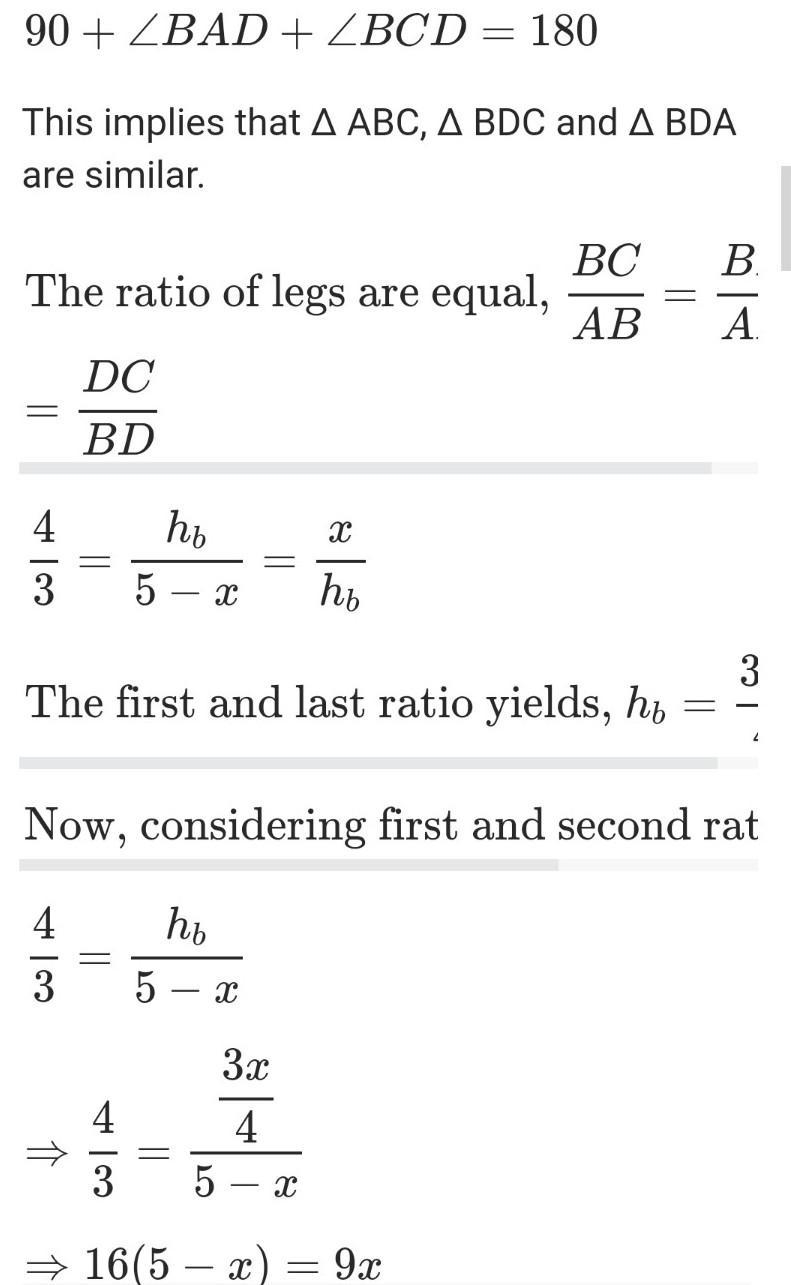 PLS HELP 20 points Triangle ABC is a right triangle with right angle B and altitude-example-3